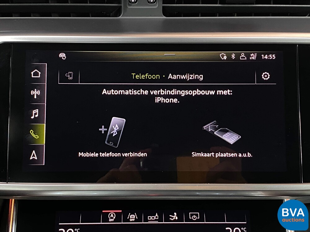 Audi A7 Sportback 55 TFSI 340pk Quattro 2019-MY, NL registration.