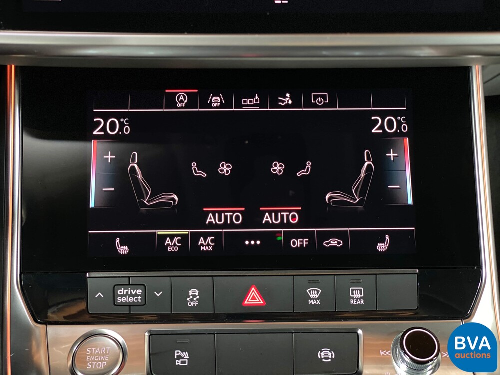 Audi A7 Sportback 55 TFSI 340pk Quattro 2019-MY, NL registration.