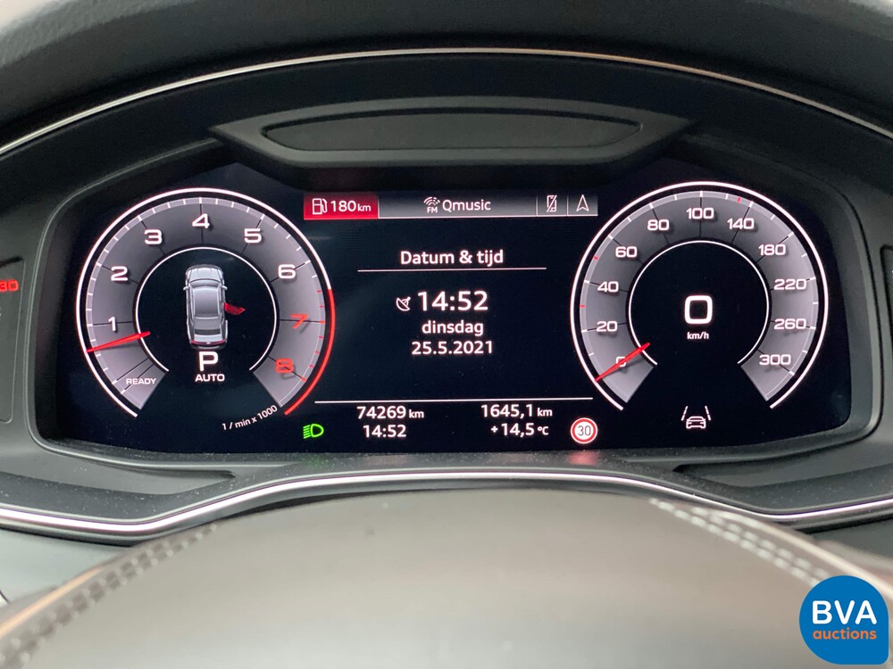Audi A7 Sportback 55 TFSI 340pk Quattro 2019-MY, NL registration.