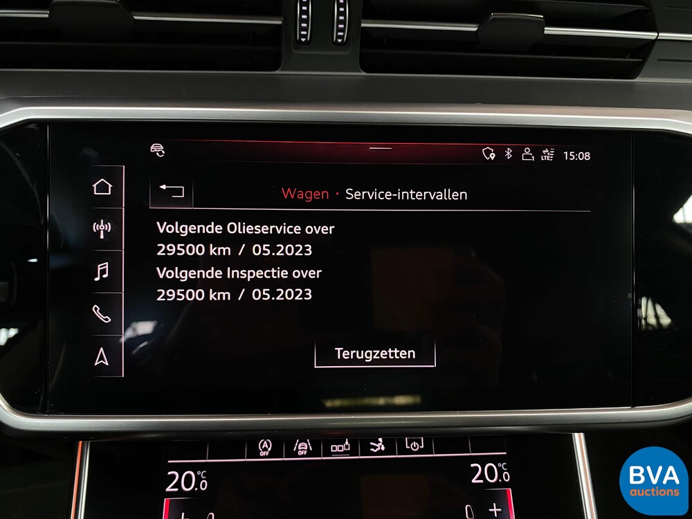 Audi A7 Sportback 55 TFSI 340pk Quattro 2019-MY, NL registration.