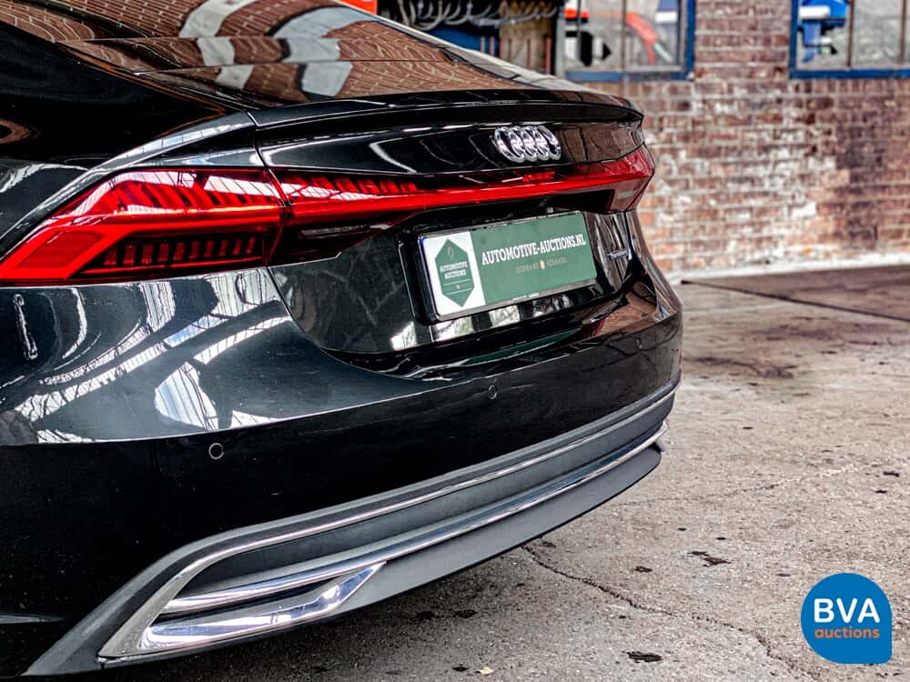 Audi A7 Sportback 55 TFSI 340pk Quattro 2019-MY, NL registration.