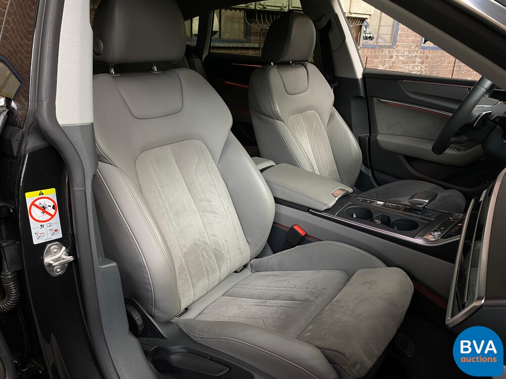 Audi A7 Sportback 55 TFSI 340pk Quattro 2019-MY, NL registration.