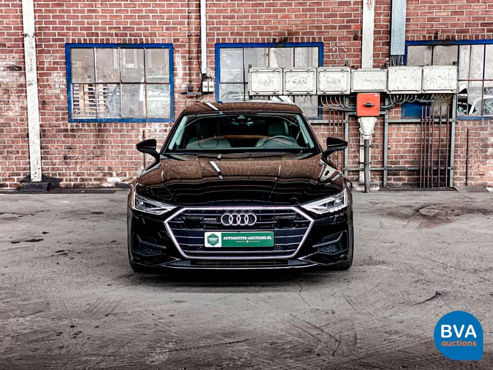 Audi A7 Sportback 55 TFSI 340pk Quattro 2019-MY, NL registration.