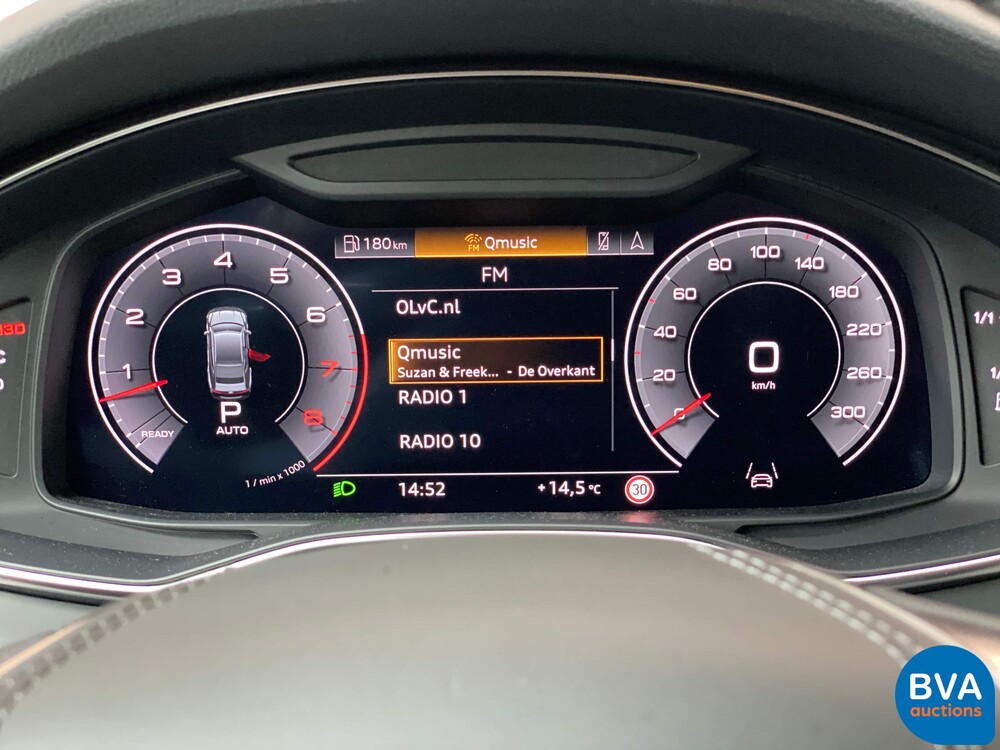 Audi A7 Sportback 55 TFSI 340pk Quattro 2019-MY, NL registration.