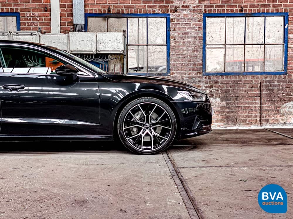 Audi A7 Sportback 55 TFSI 340pk Quattro 2019-MY, NL registration.
