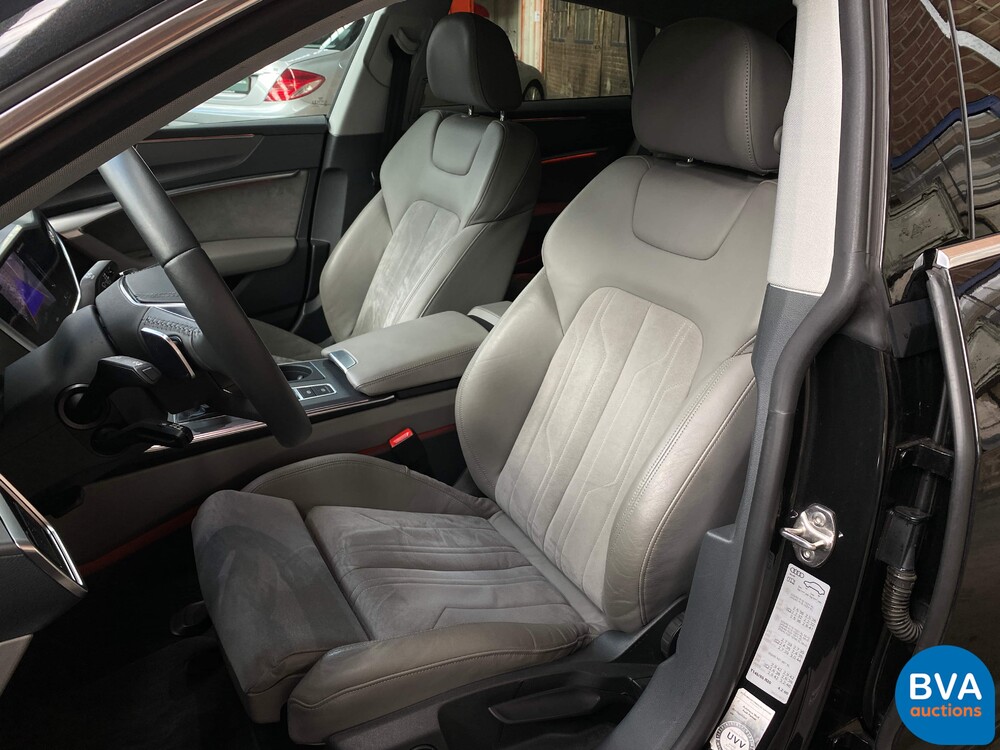 Audi A7 Sportback 55 TFSI 340pk Quattro 2019-MY, NL registration.