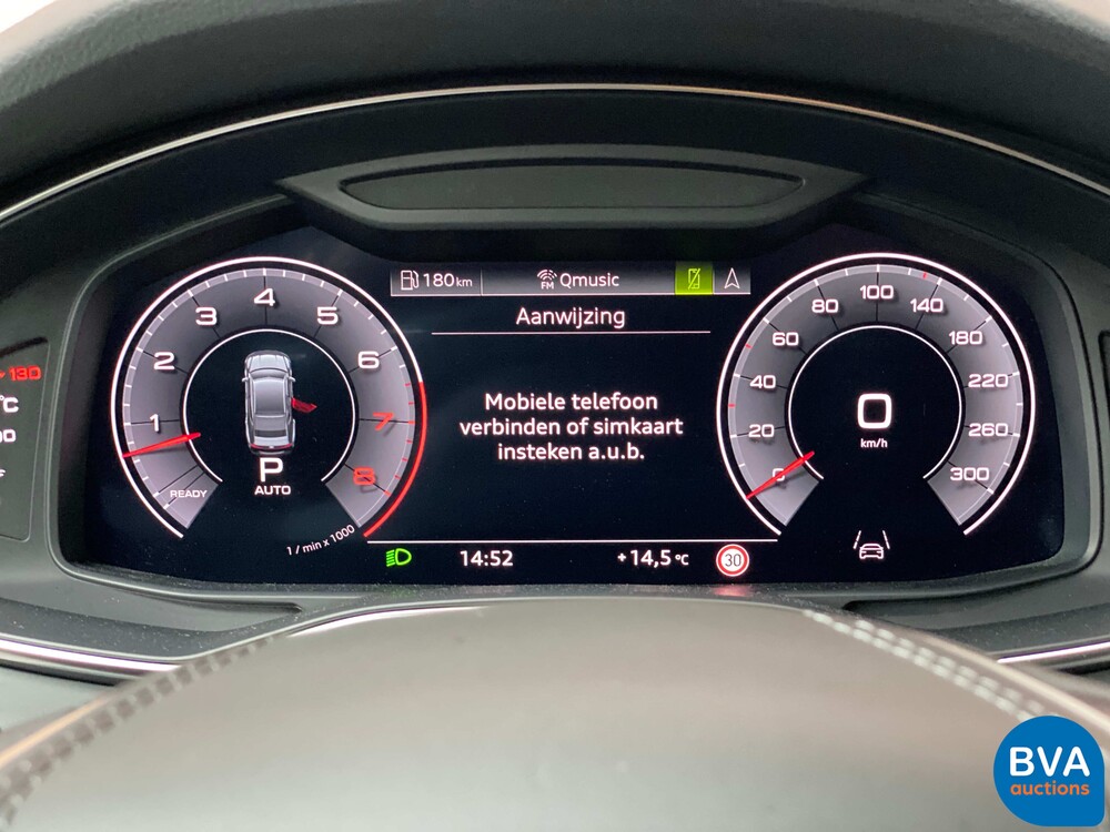 Audi A7 Sportback 55 TFSI 340pk Quattro 2019-MY, NL registration.