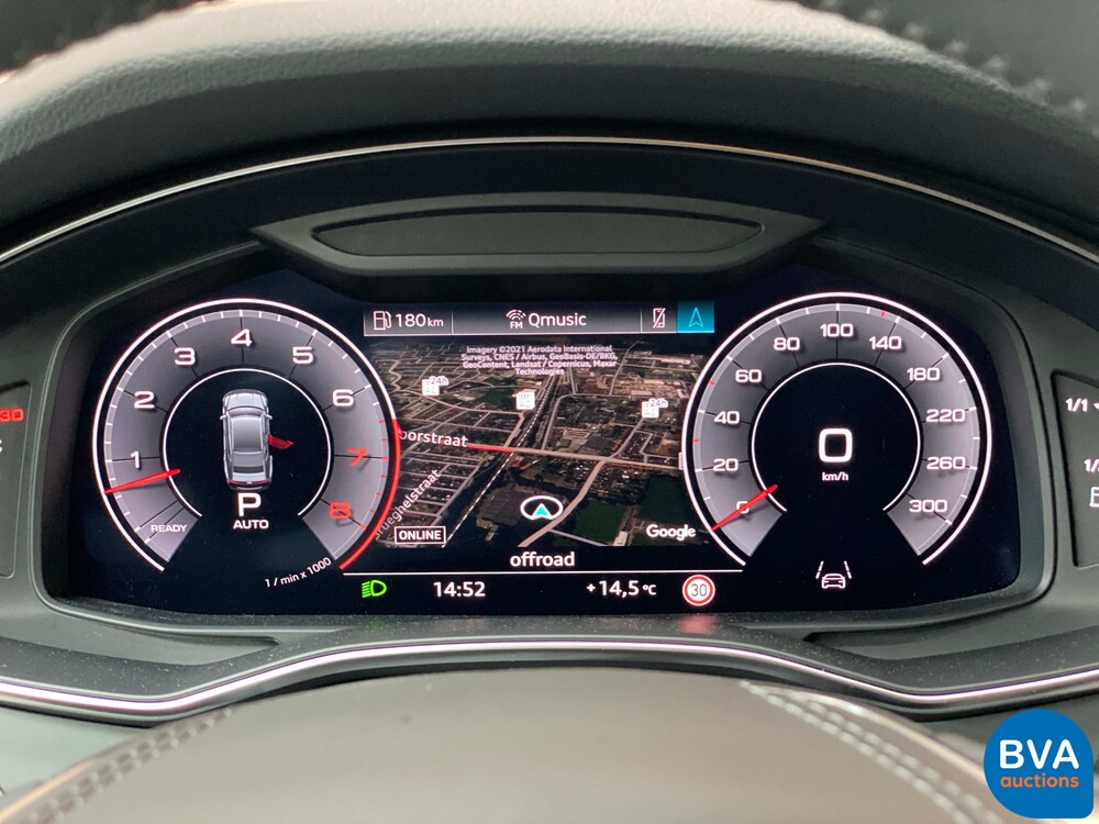Audi A7 Sportback 55 TFSI 340pk Quattro 2019-MY, NL registration.