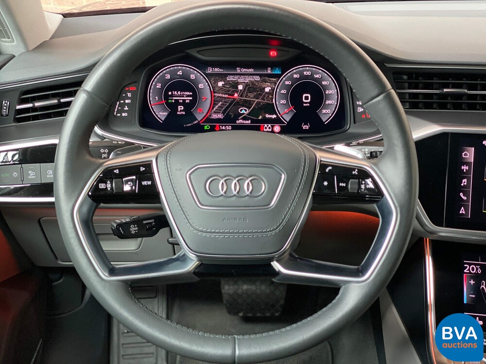 Audi A7 Sportback 55 TFSI 340pk Quattro 2019-MY, NL registration.