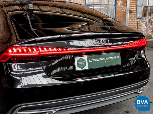 Audi A7 Sportback 55 TFSI 340pk Quattro 2019-MY, NL registration.