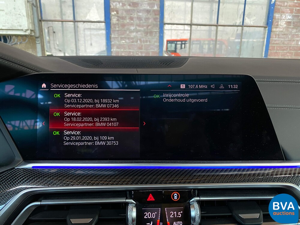 BMW X6 M Competition xDrive M Sport 4.4 V8 626hp 2020 WARRANTY.