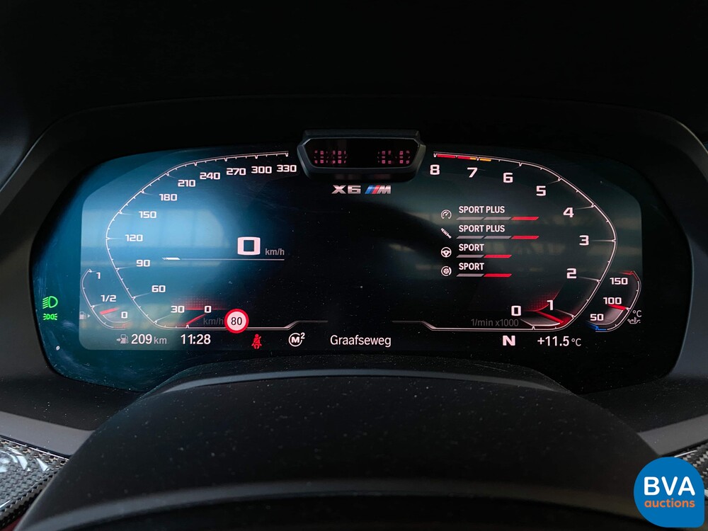 BMW X6 M Competition xDrive M Sport 4.4 V8 626hp 2020 WARRANTY.