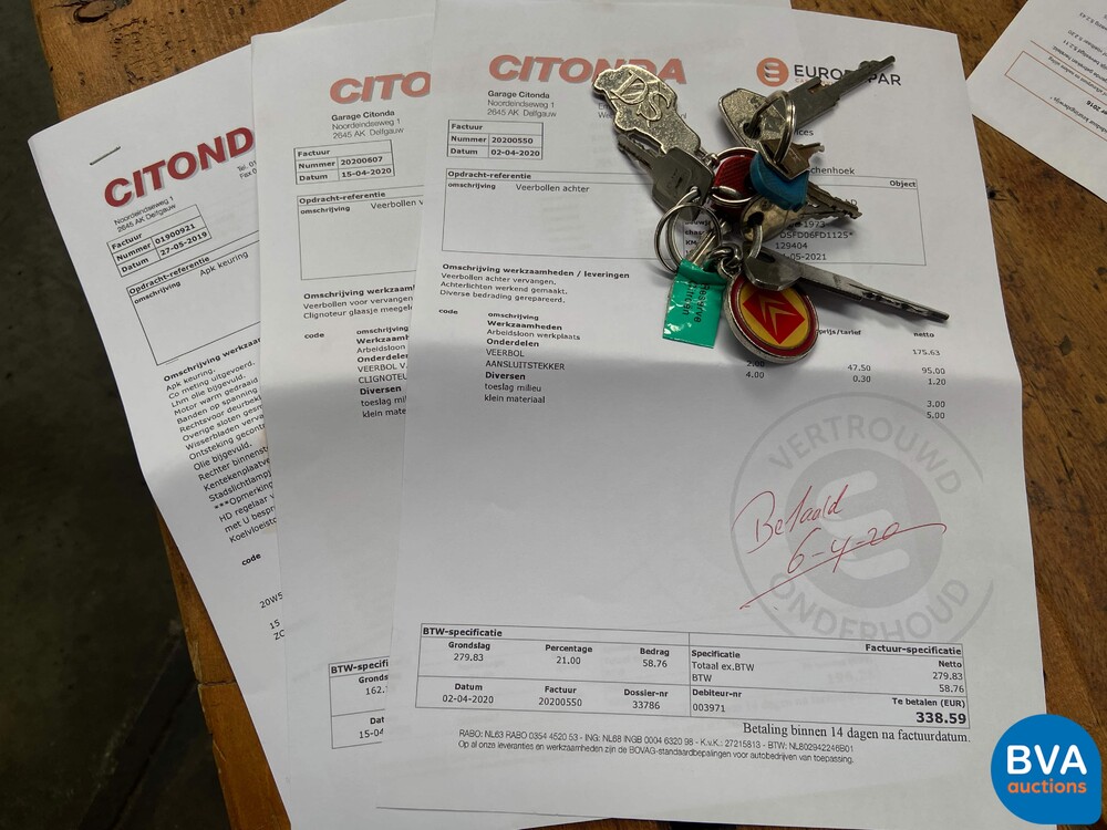 Citroen DS20 Special 1973, TH-21-KH.