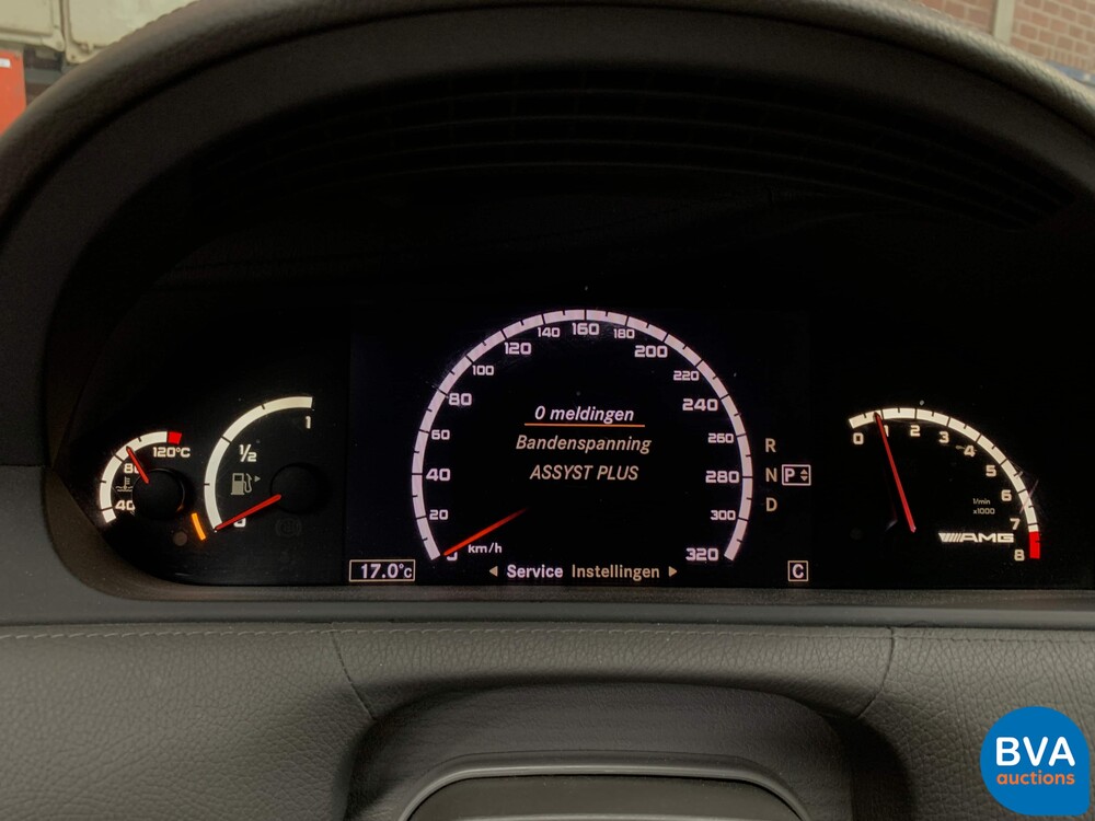 Mercedes Benz CL63 AMG 6.2 V8 525hp 2008, K-551-GS.