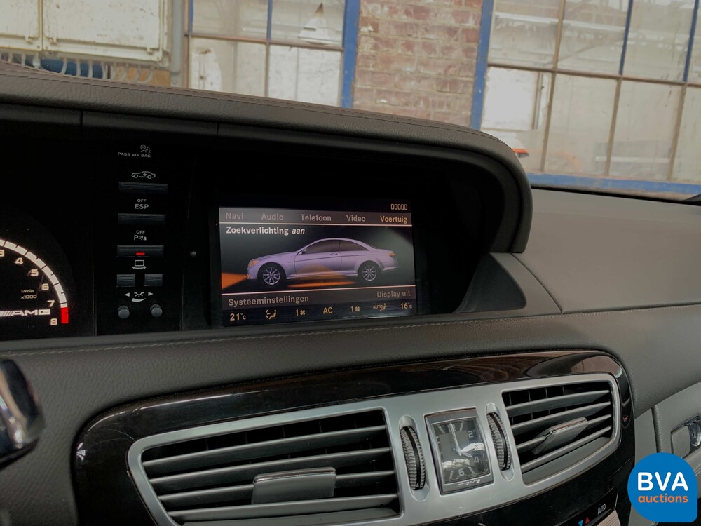 Mercedes Benz CL63 AMG 6.2 V8 525hp 2008, K-551-GS.