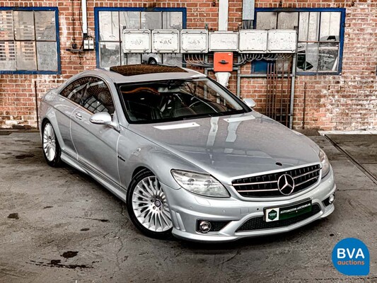 Mercedes-Benz CL63 AMG 6.2 V8 525 PS 2008, K-551-GS.