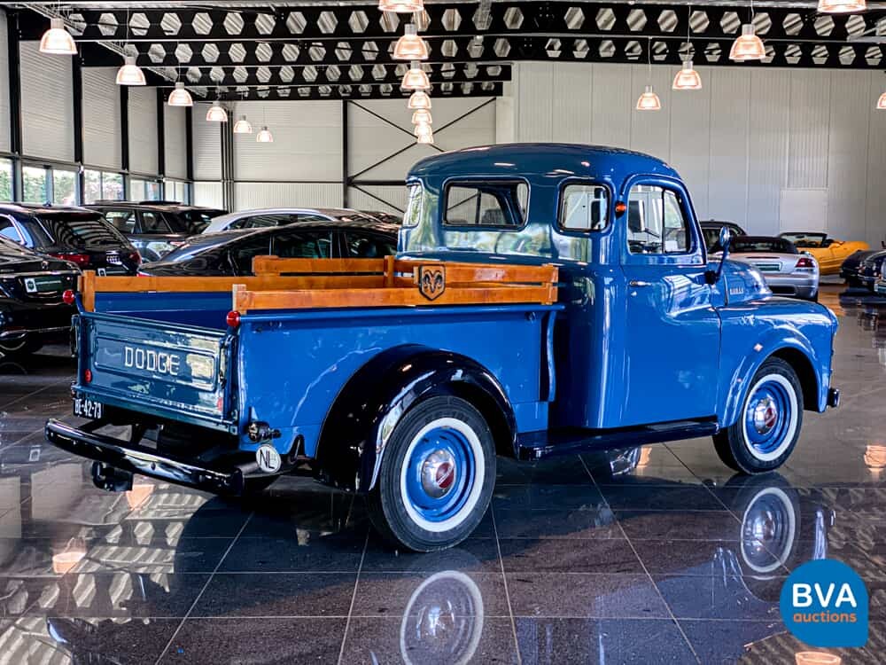Dodge B Serie ZB-52 EX ½ Tonnen Pick-Up Truck 95PS 1952, BE-42-73.