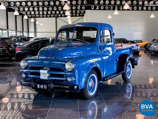 Dodge B Series ZB-52 EX ½ Ton Pick-Up Truck 95hp 1952, BE-42-73.