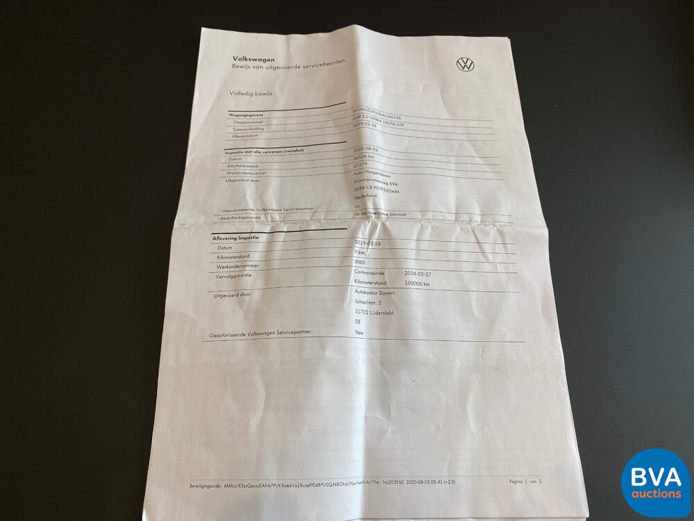 Volkswagen Golf 2.0 TSI GTI Performance 2019 -GARANTIE-, G-914-TT.