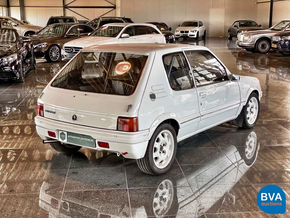 Peugeot 205 1.9 Rallye Rally bereit 101PS 1989 -Original NL-, XJ-03-KY.