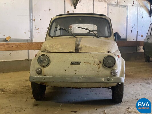Fiat 500 Barn find Barnfind 1970.