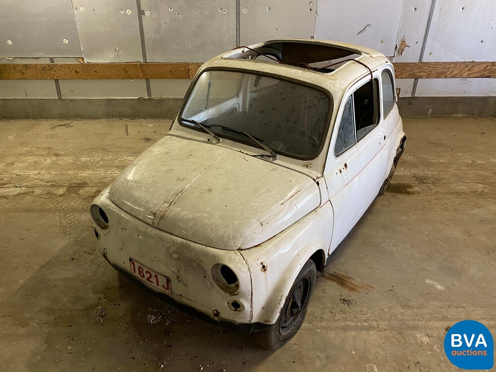 Fiat 500 Schuurvondst Barnfind 1975