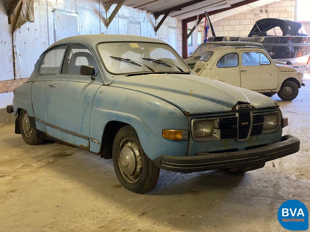 Saab 96 L 1.5 V4 Schuurvondst Barnfind -Origineel NL- 1976, 43-ZU-17