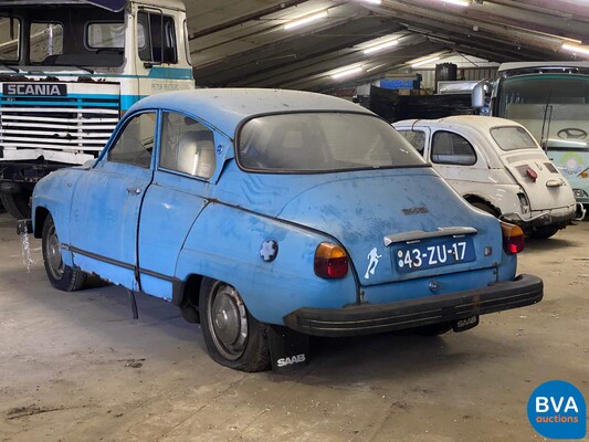 Saab 96L1.5 V4 Barn Find Barnfind -Original NL- 1976, 43-ZU-17.