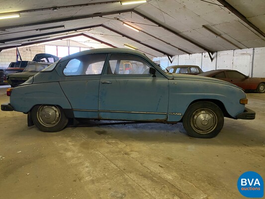 Saab 96 L 1.5 V4 Schuurvondst Barnfind -Origineel NL- 1976, 43-ZU-17