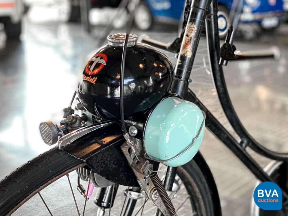 Berini Egg Fongers Motorfahrrad 1940.