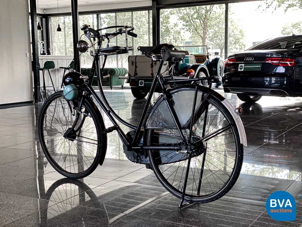 Berini Egg Fongers Motorfahrrad 1940.