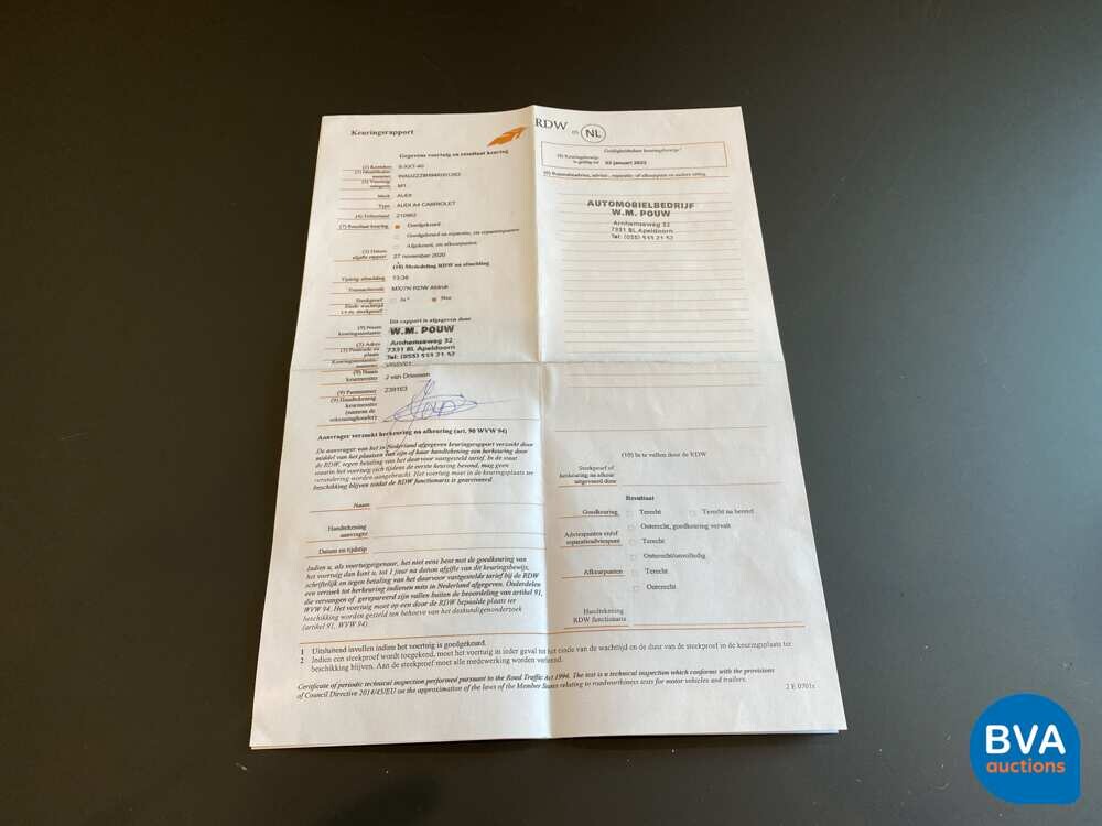 Audi A4 Cabrio 2.4 V6 YOUNGTIMER 170 PS 2003, 6-XXT-40.