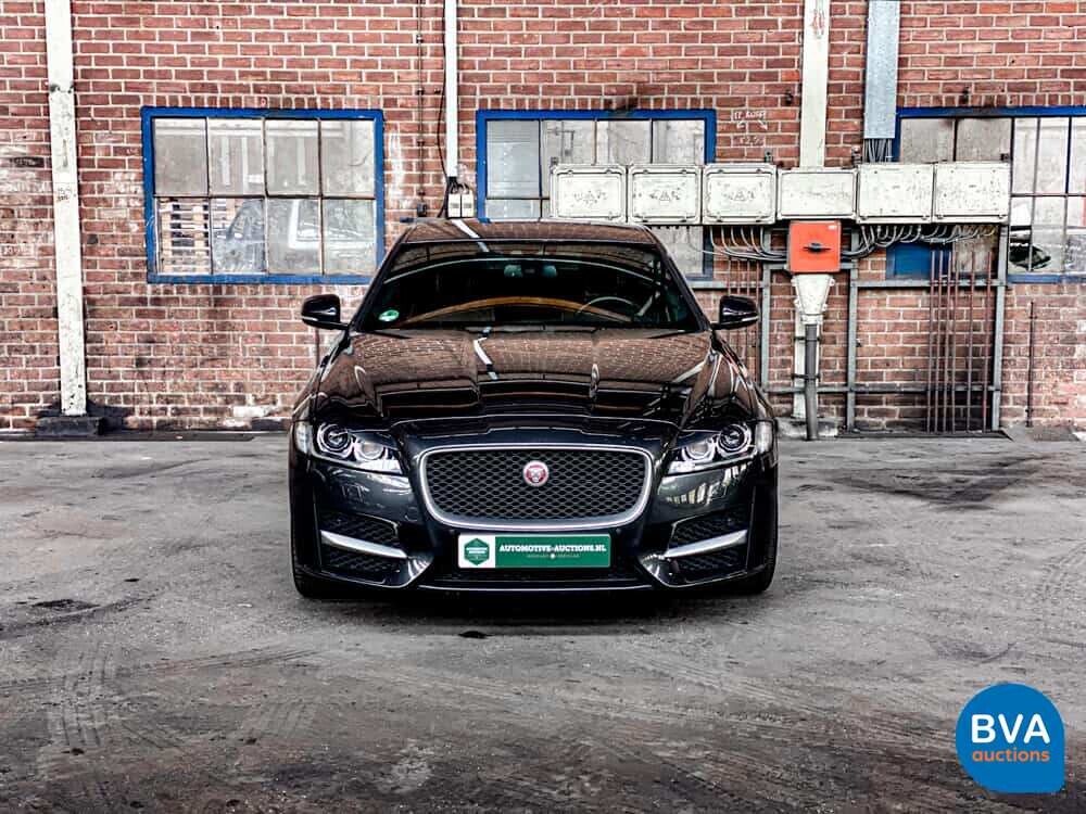 Jaguar XF 2.0d Portfolio 180hp R-Sport 2018 Org-NL WARRANTY, TJ-725-S.