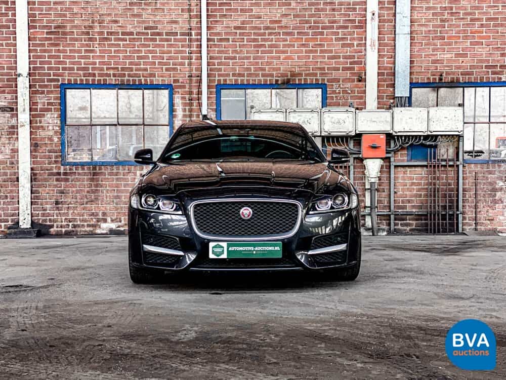 Jaguar XF 2.0d Portfolio 180hp R-Sport 2018 Org-NL WARRANTY, TJ-725-S.