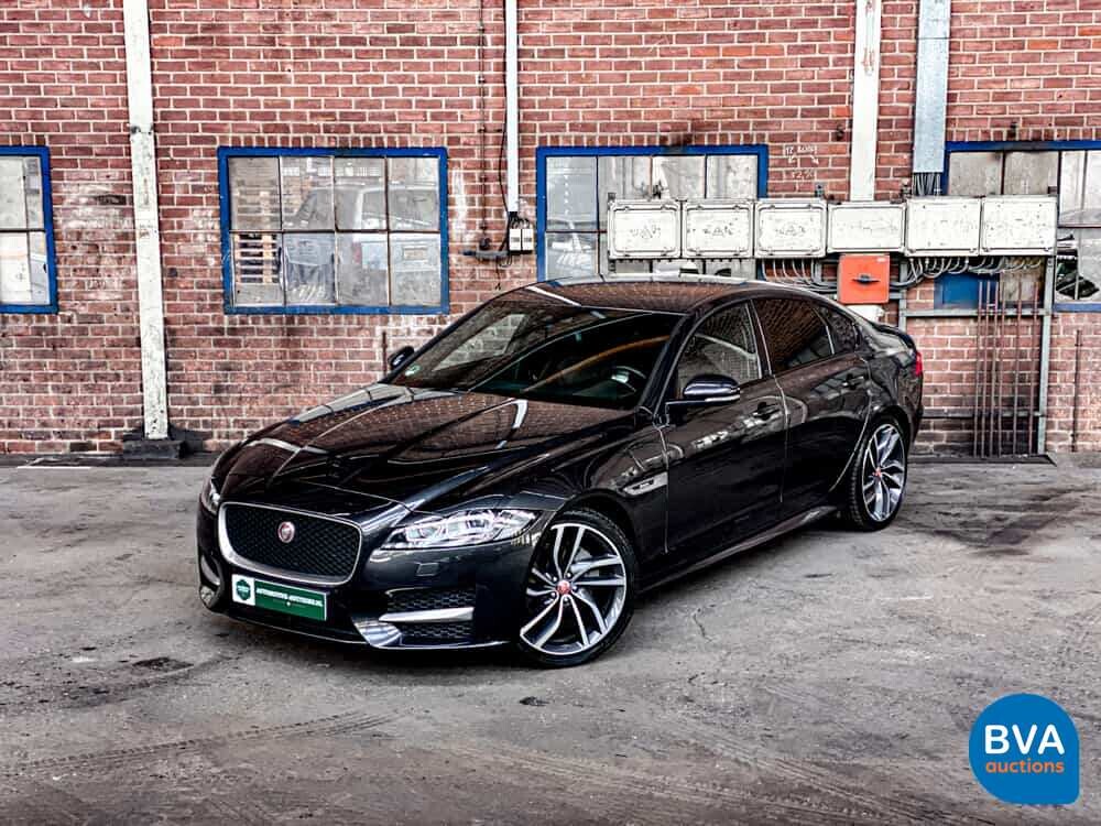 Jaguar XF 2.0d Portfolio 180hp R-Sport 2018 Org-NL WARRANTY, TJ-725-S.