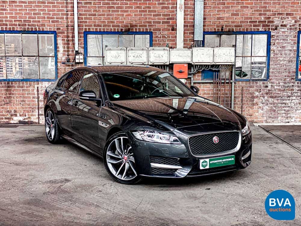 Jaguar XF 2.0d Portfolio 180hp R-Sport 2018 Org-NL WARRANTY, TJ-725-S.