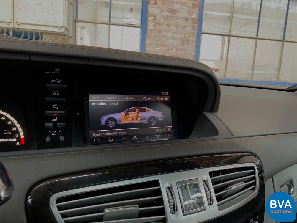 Mercedes Benz CL63 AMG 6.2 V8 525hp 2008, K-551-GS.