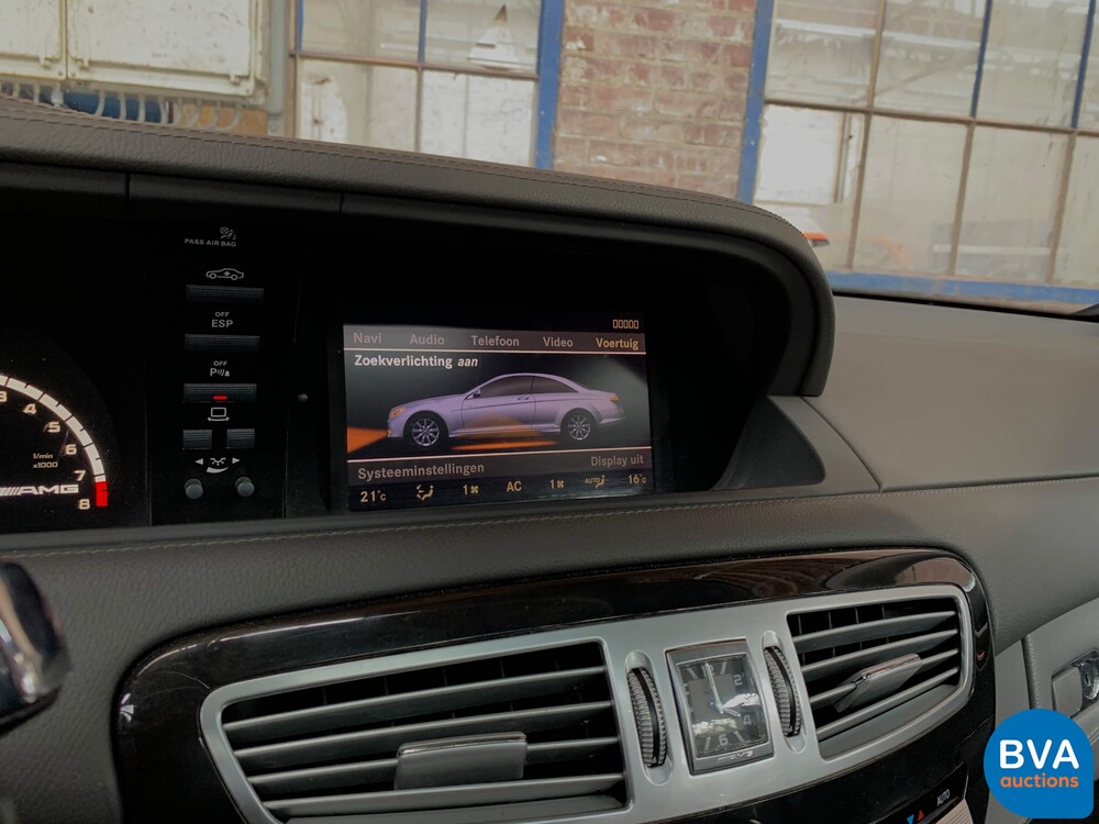 Mercedes Benz CL63 AMG 6.2 V8 525hp 2008, K-551-GS.