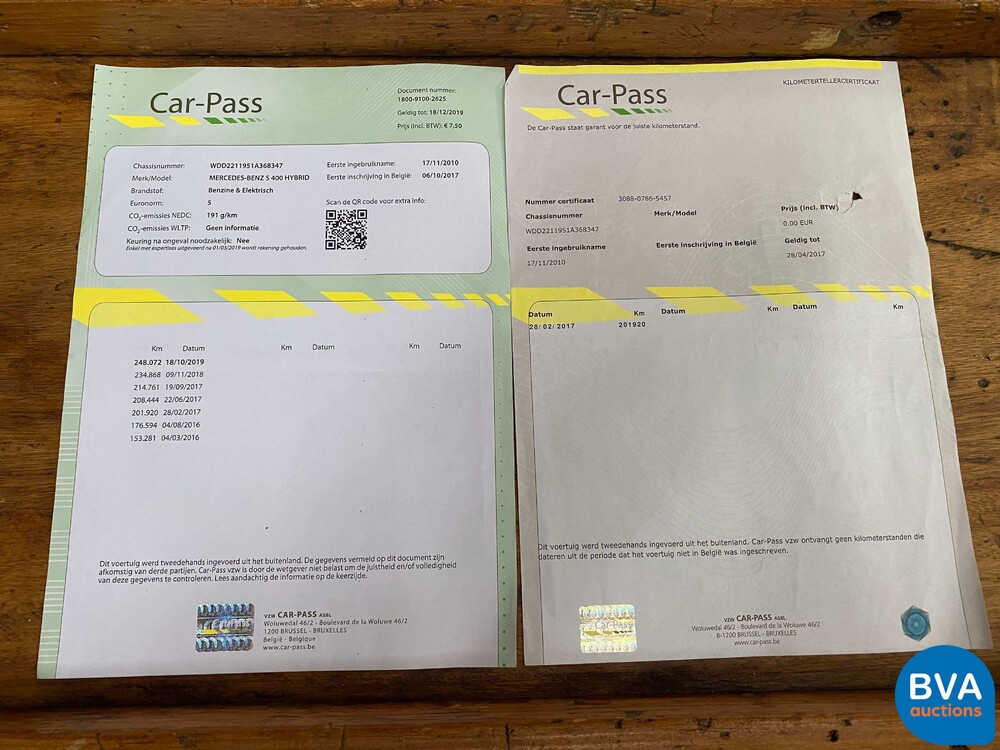 Mercedes-Benz S400 Hybrid AMG Long 279hp S-Class 2010, K-572-NK.