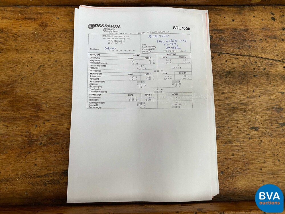 Mercedes-Benz S400 Hybrid AMG Long 279hp S-Class 2010, K-572-NK.