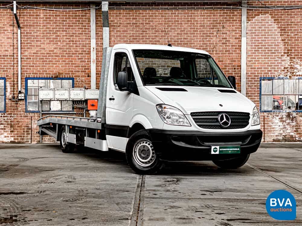 Mercedes-Benz Sprinter Autotransporter 516 CDI Oprijwagen Lv.1410 kg 163 PS 2012, VZ-936-N.