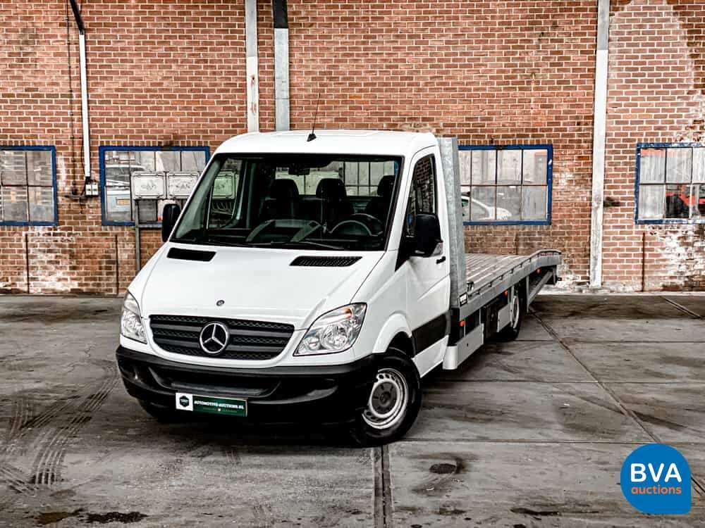 Mercedes-Benz Sprinter Autotransporter 516 CDI Oprijwagen Lv.1410 kg 163 PS 2012, VZ-936-N.
