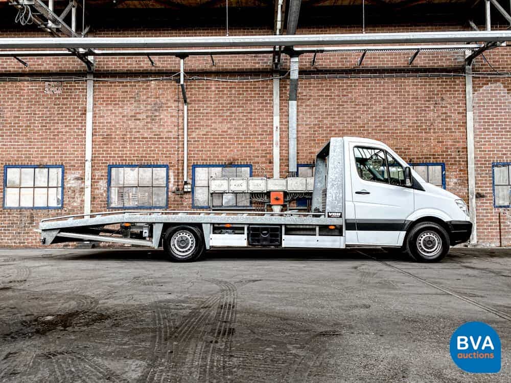Mercedes-Benz Sprinter Autotransporter 516 CDI Oprijwagen Lv.1410 kg 163 PS 2012, VZ-936-N.