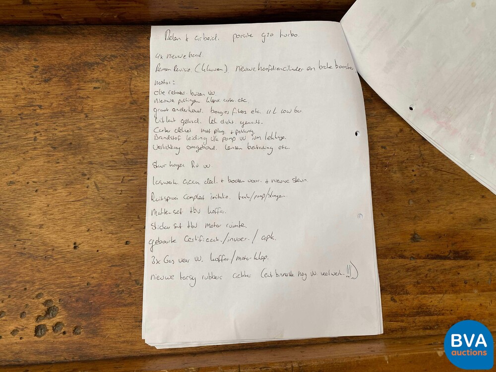 Porsche 911 3.3 Turbo Coupe 930 301PK, G-065-BZ.