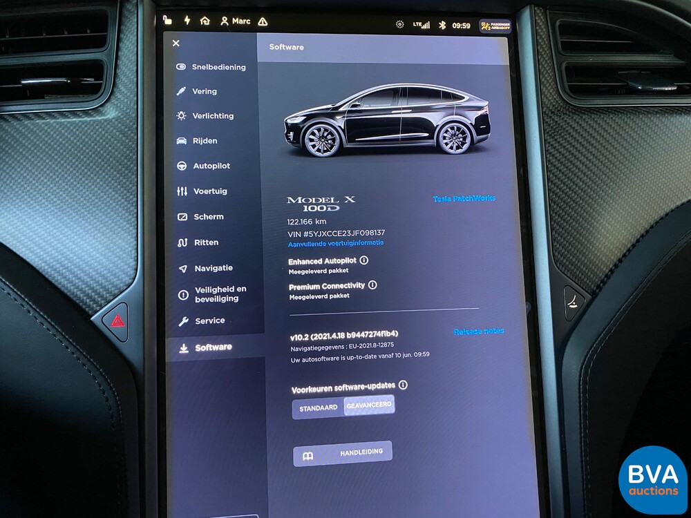 Tesla Model X 100D EV 418pk 4WD 7-Personen 2018 ORG-NL, SZ-162-B.