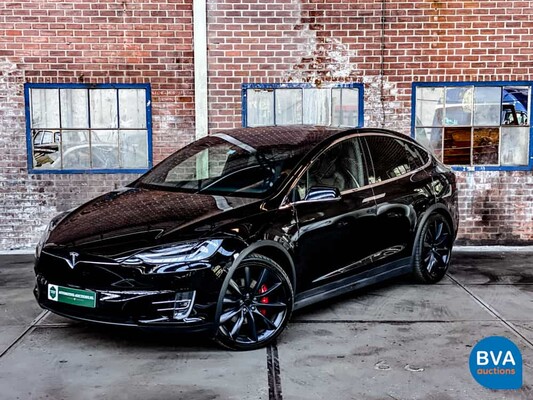 Tesla Model X 100D EV 418pk 4WD 7-Person 2018 ORG-NL, SZ-162-B.