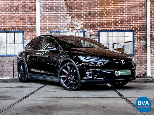 Tesla Model X 100D EV 418pk 4WD 7-Persoons 2018 ORG-NL, SZ-162-B