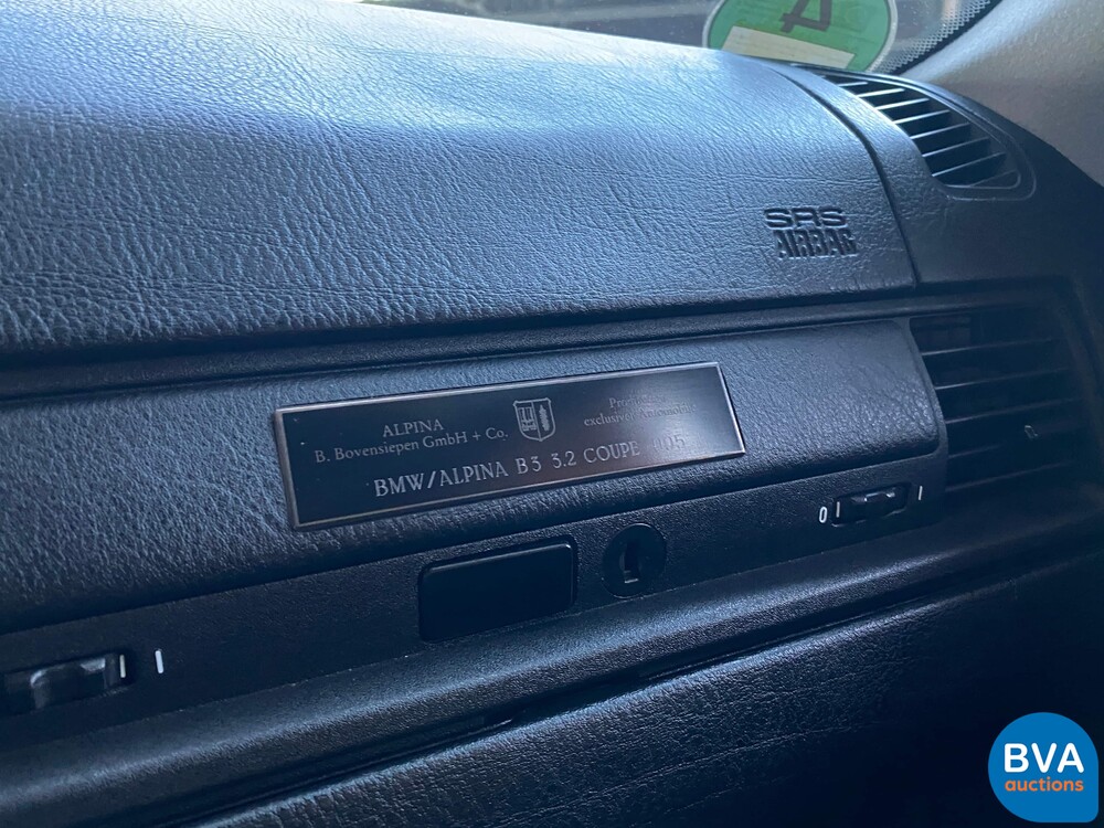 Alpina B3 3.2 Coupe E36 BMW 3-Series 1996.