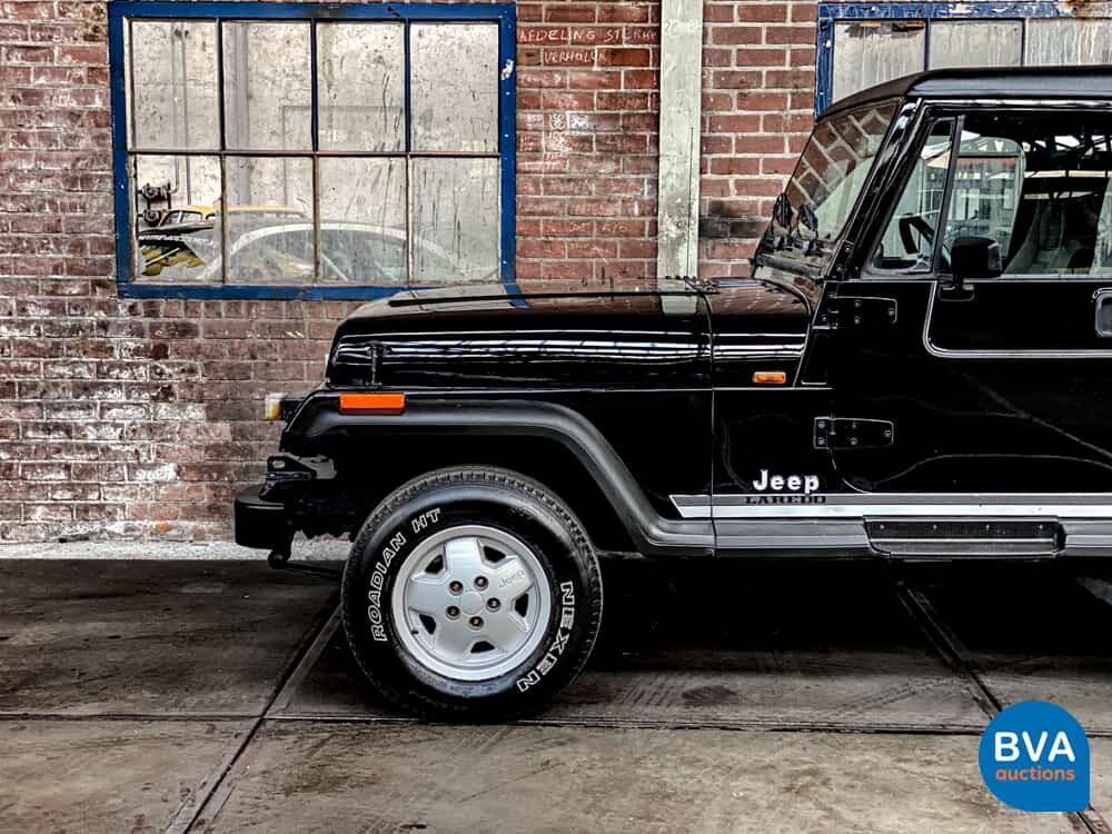 Jeep Wrangler 4.0i Laredo Wagon 4WD 178hp 1992 -Org. NL-, VS-49-JR.