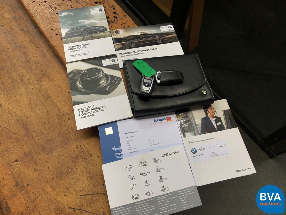 BMW 640d Gran Coupe 313pk M-Sport High Executive 6-Series 2014 -Org. NL-, 5-TGL-54.